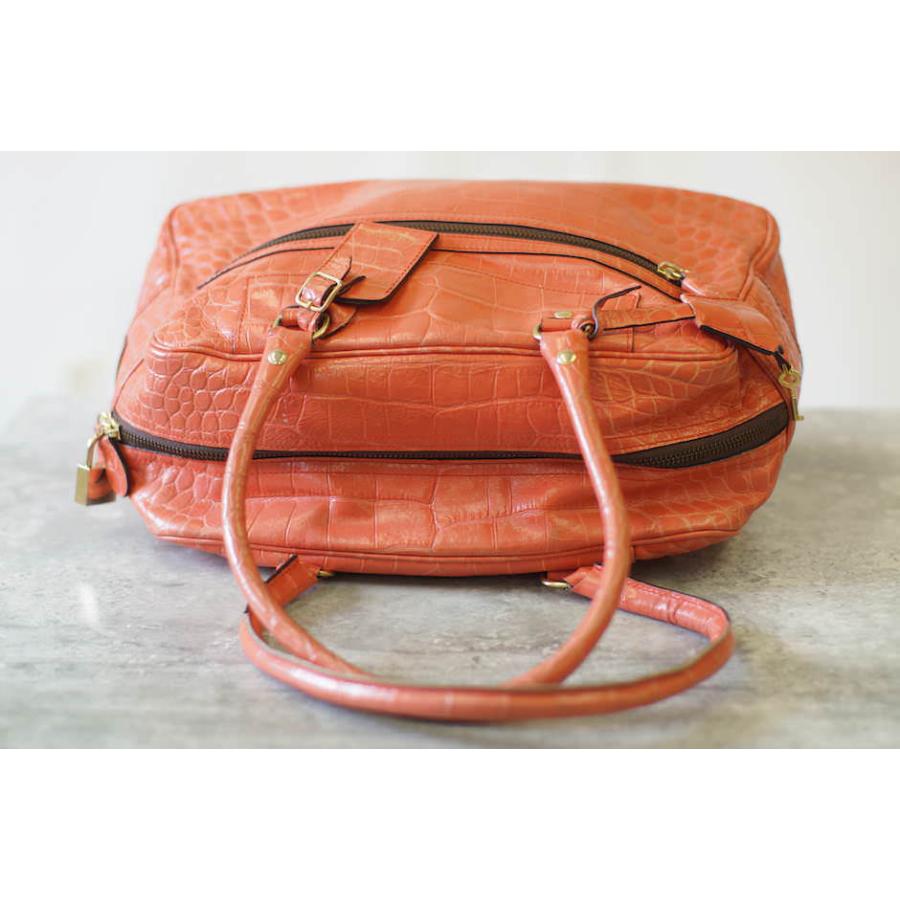 J&M Davidson（J＆Mデヴィッドソン） ハンドバッグ NEW VIVI クロコ