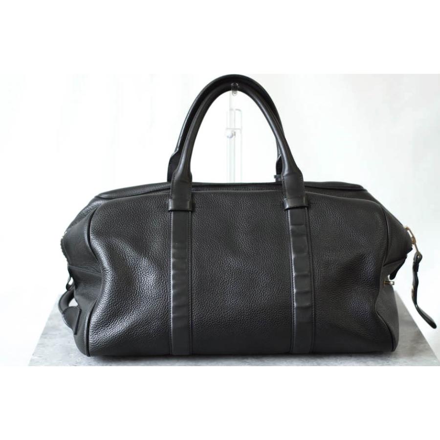 TOM FORD Boston Bag Black Leather Zip