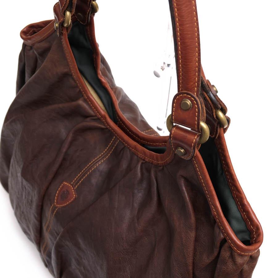 美品 Felisi フェリージ ハンドバッグ 肩掛け ショルダー 08/57 Felisi（フェリージ） ハンドバッグ 08-57 シャーリング加工 シフォン