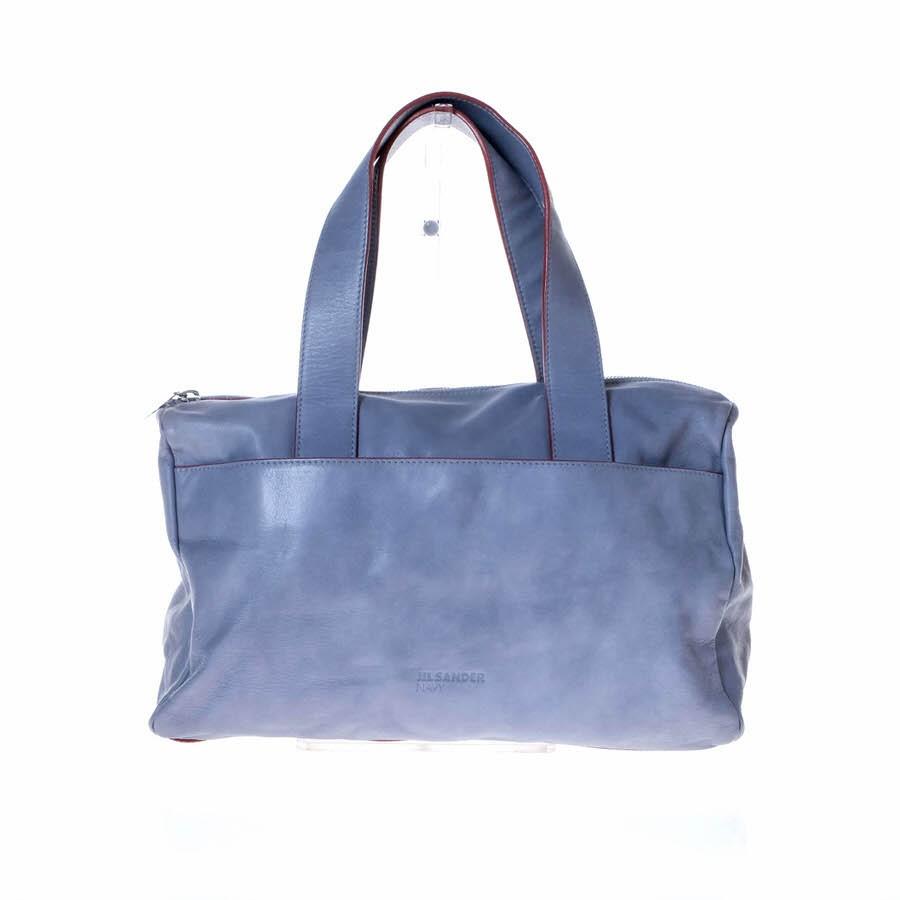 Jil Sander ジルサンダー ボストンバッグ Navy ネイビー : c0859