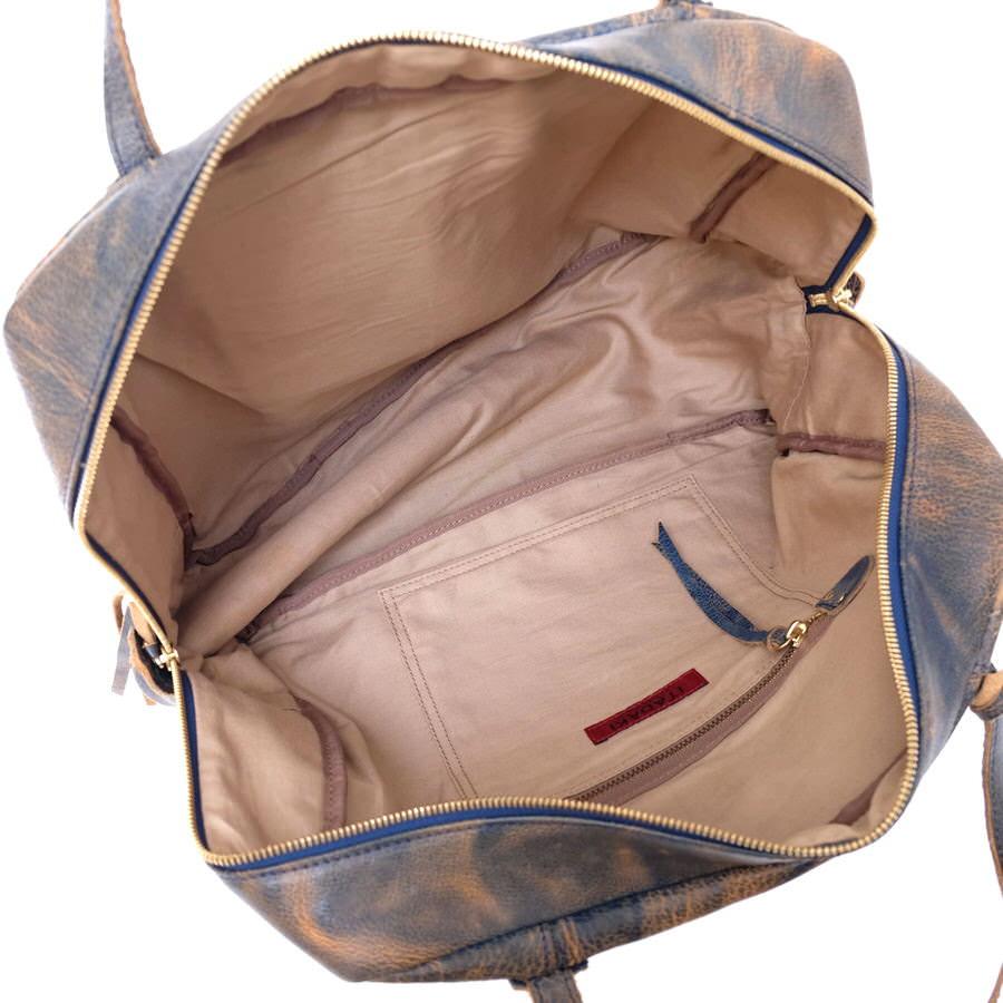 ○イタダキ iTADAKi ムラ染め ヴィンテージ加工 ボストンバッグ メンズ 中古 iTADAKi イタダキ ボストンバッグ ムラ染め ヴィンテージ加工 : Desir