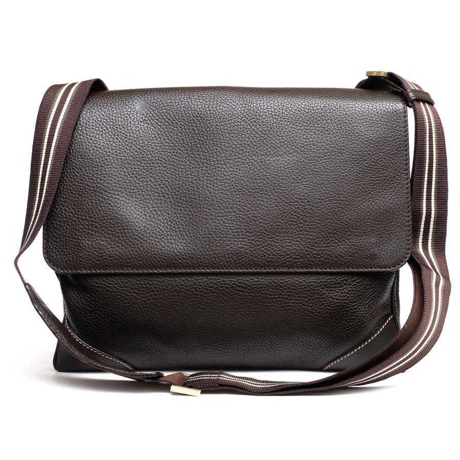 Dunhill ダンヒル ショルダーバッグ OF6010B ENSIGN エンサイン 牛革