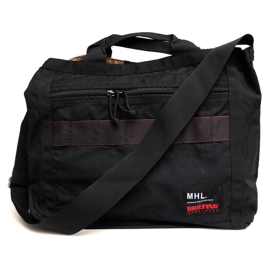 BRIEFING MHL ブリーフィング MHL 別注メッセンジャーバッグ シンプルでベーシックが信念としたバッグ、MHL.×BRIEFING