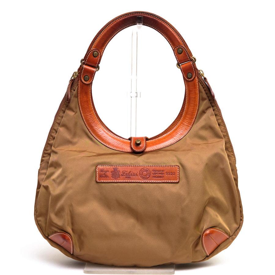 美品　Felisi フェリージ　サークルトートバッグ　肩掛け　９３３３ 美品 Felisi フェリージ サークルトートバッグ 肩掛け 9333