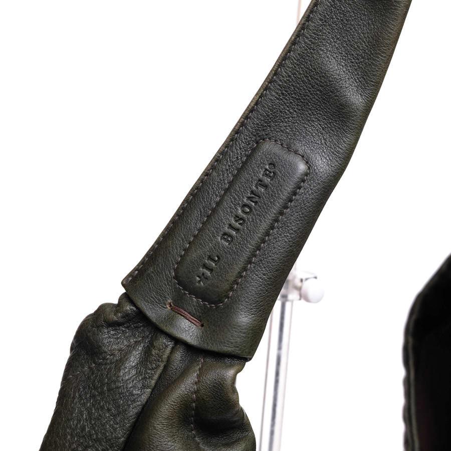 IL BISONTE（イルビゾンテ） ショルダーバッグ 牛革 ホーボーバッグ