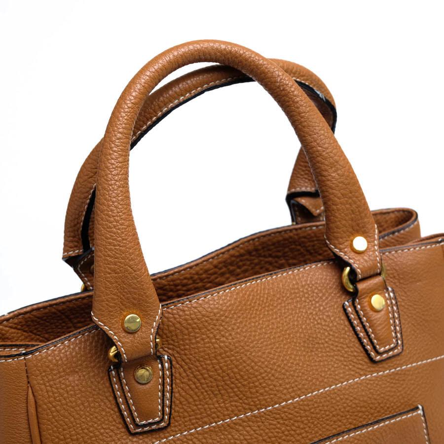 未使用 CONTE コンテ レザー バッグ ショルダー トートバッグ CONTE BLUE コンテブルー トートバッグ スイフトシリーズ