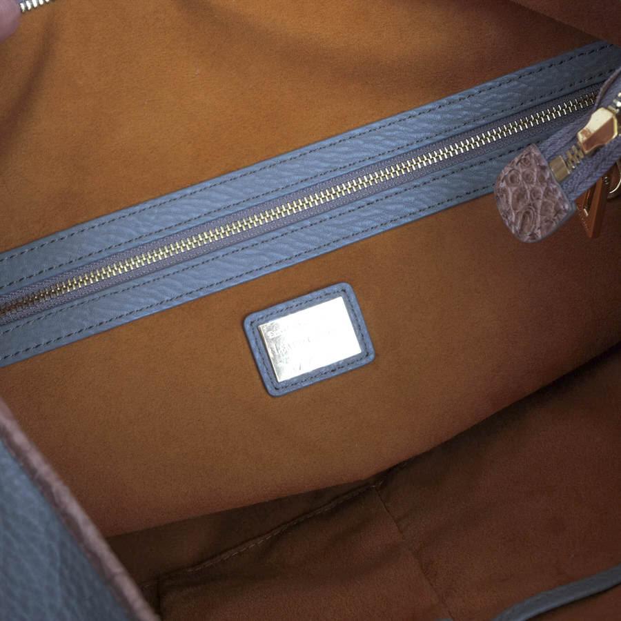 LEATHER JEWELS レザージュエルズ 2way シボ革ハンドバッグ