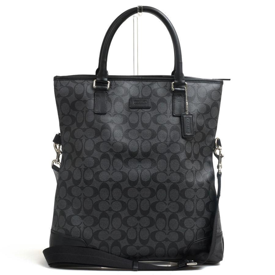独特の上品 COACH トートバッグ コーチ F71103 Heritage Signature