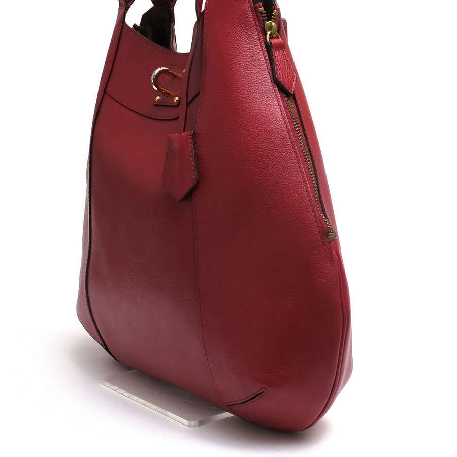 HAMANO 濱野 ハマノ ハンドバッグ ペアシェイプ グレーストート 牛革