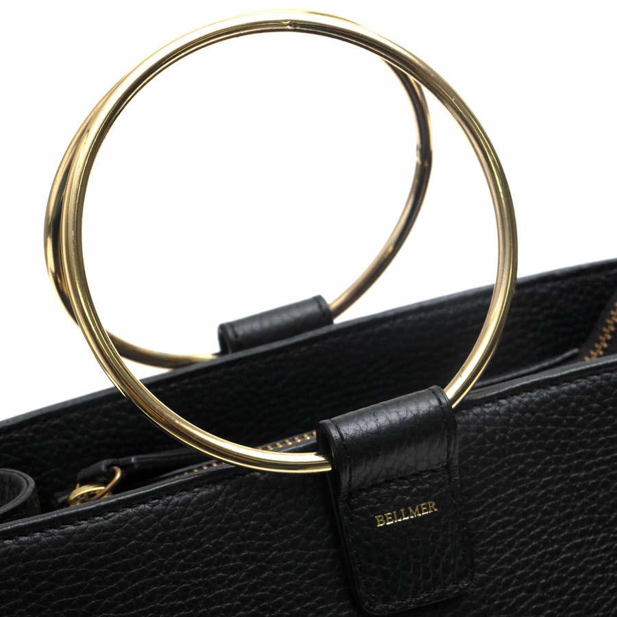 BELLMER ベルメール ハンドバッグ RABKA NEW BOX S 牛革 リング  