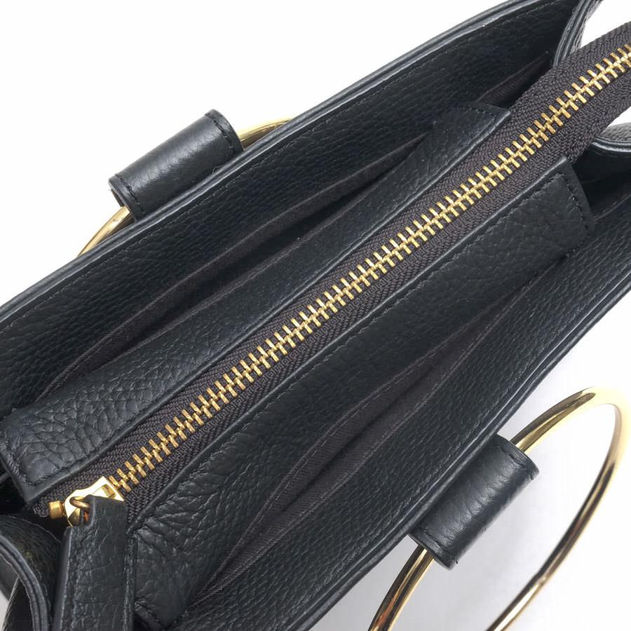 BELLMER ベルメール ハンドバッグ RABKA NEW BOX S 牛革 リング  