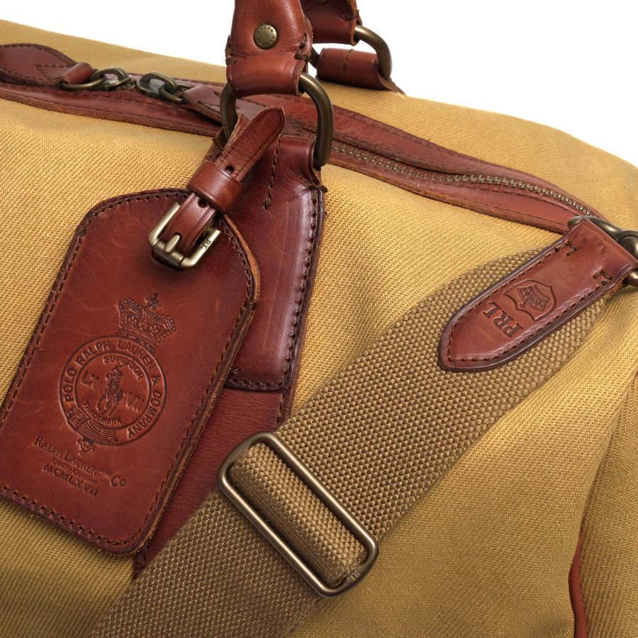 POLO RALPH LAUREN ポロ ラルフローレン ボストンバッグ サファリ