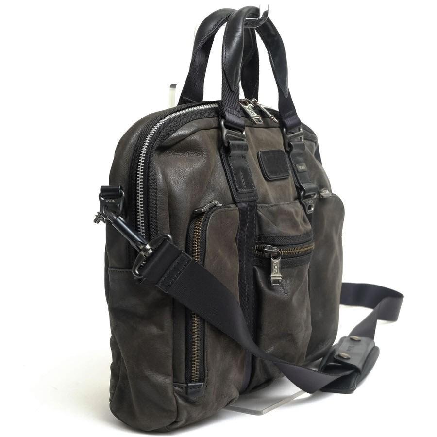 選ぶなら選ぶならTUMI ALPHA BRAVO マクネア スリム フルグレイン