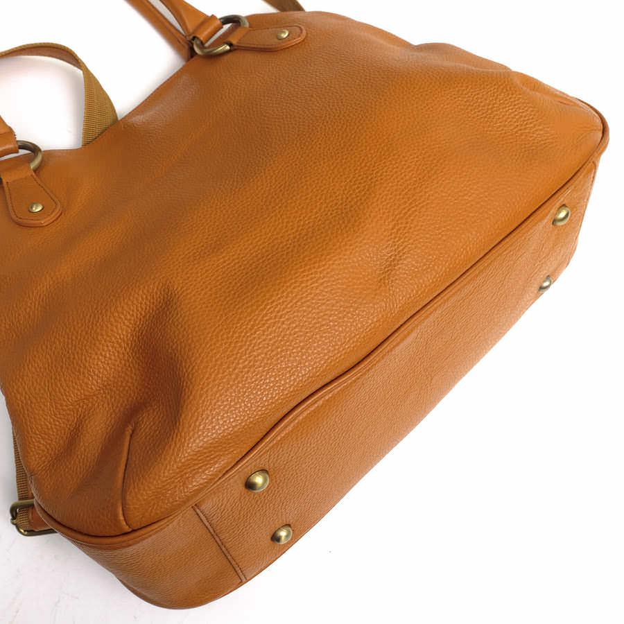 HAMANO 本革2ウェイバッグ 新品同様❗ HAMANO 濱野 ハマノ ハンドバッグ 牛革 2WAY ショルダーバッグ シボ革