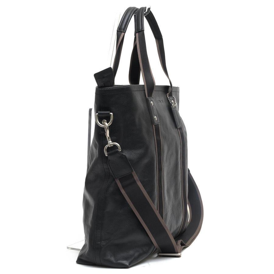 COACH コーチ トートバッグ F70560 ヘリテージ ウェブ レザー
