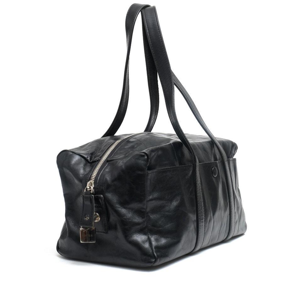 最新アイテム PORTER ポーター ボストンバッグ レザー BLK 無地 093