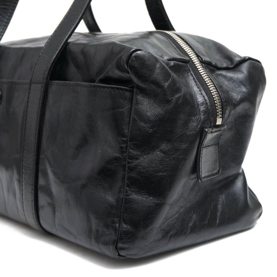 最新アイテム PORTER ポーター ボストンバッグ レザー BLK 無地 093