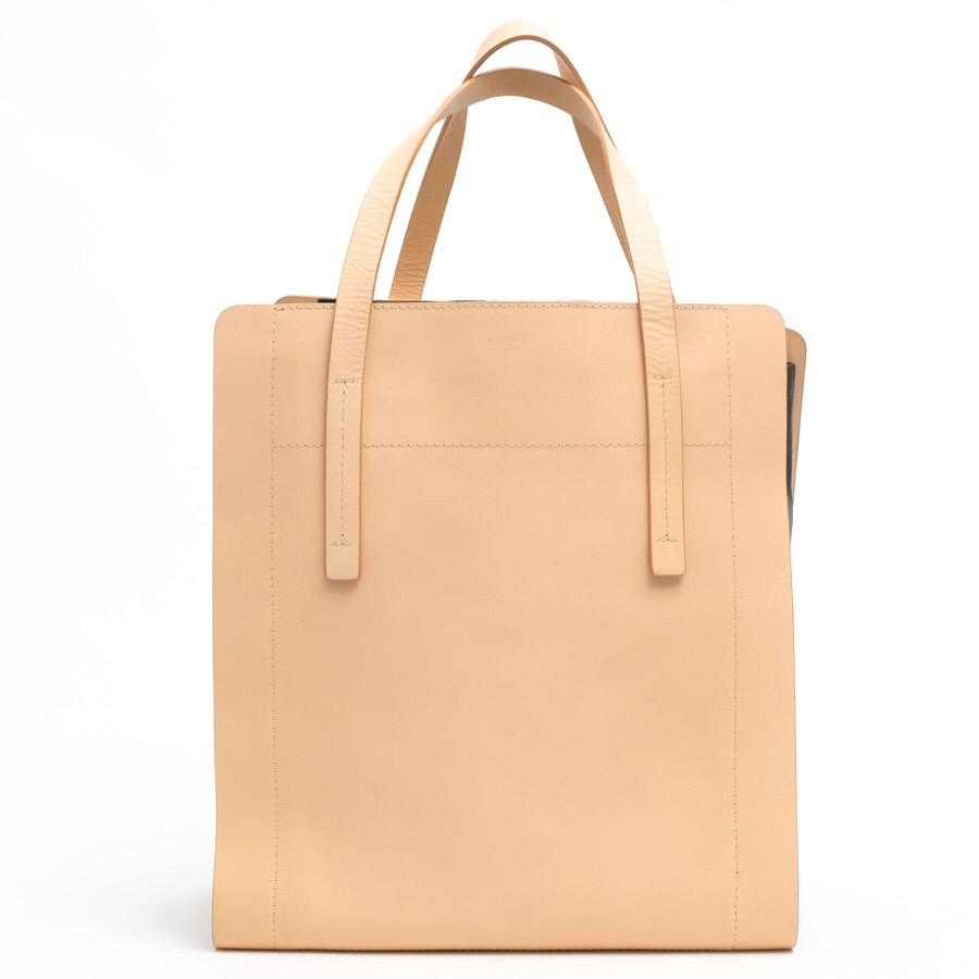 JOSEPH ジョセフ トートバッグ ヌメ革 牛革 バイカラー : Desir Yahoo
