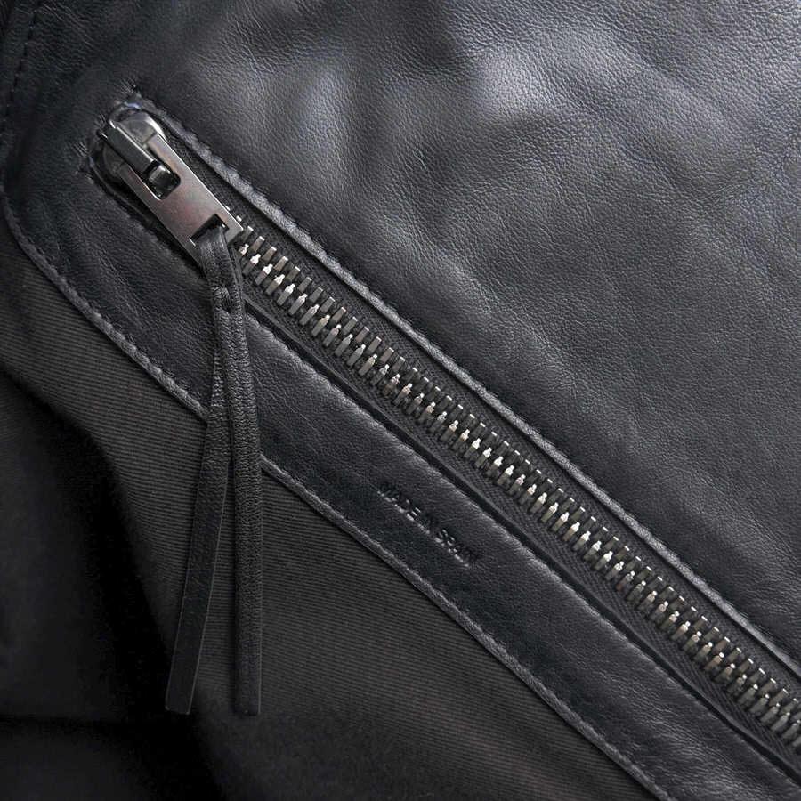 美品　ジョセフ　トートバッグ　2way 編み込み　レザー　黒　牛革　ショルダー付 JOSEPH ジョセフ トートバッグ ヌメ革 牛革 バイカラー : Desir Yahoo