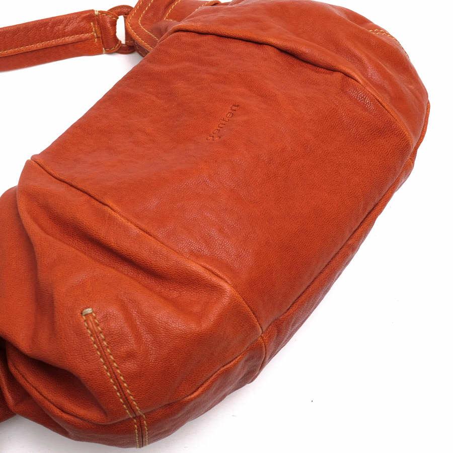 genten ゲンテン ハンドバッグ NODI ノディ リボン ゴート 羊革  