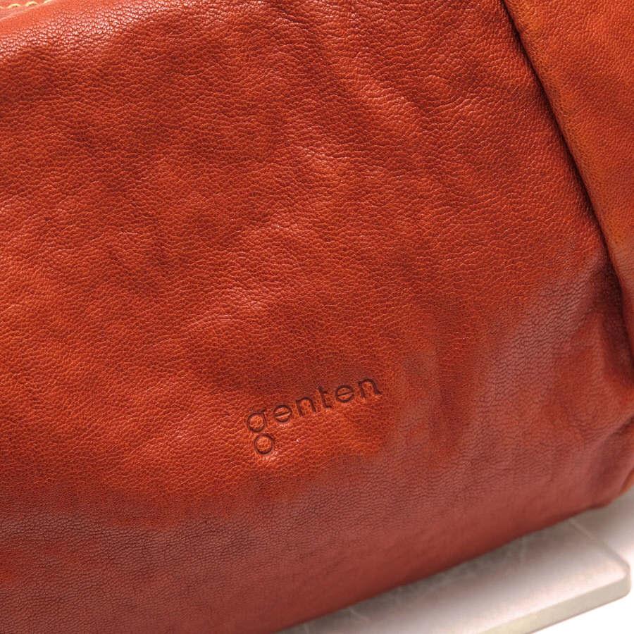 genten ゲンテン ハンドバッグ NODI ノディ リボン ゴート 羊革  