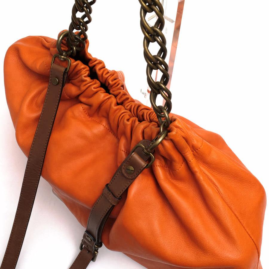 美品希少】MARNI チェーン ショルダーバッグ トートレザーバッグ