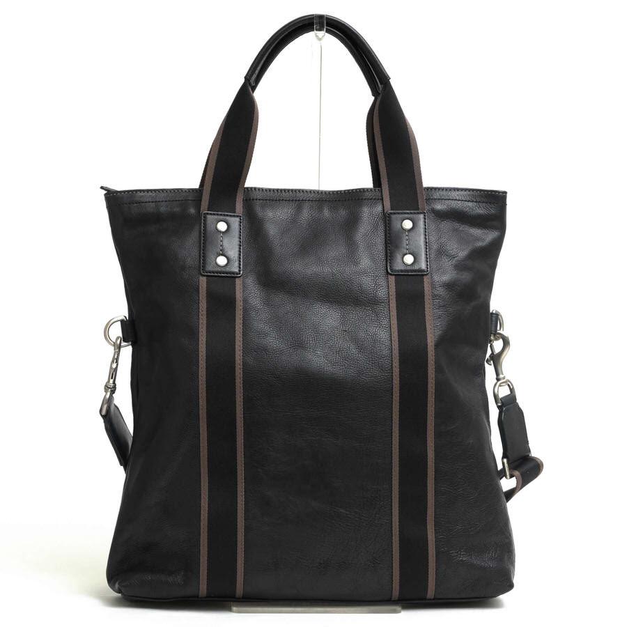 COACH（コーチ） トートバッグ F70558 Heritage Web Leather Foldover