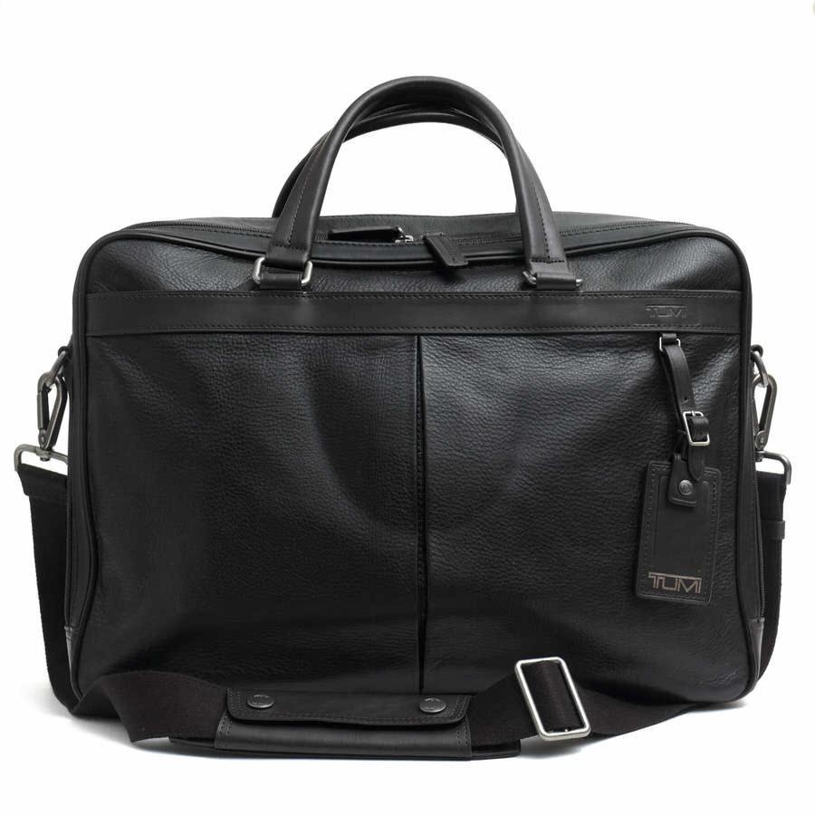 TUMI トゥミ ビジネスバッグ 69730HKO Berwick ダブルジップ レザー