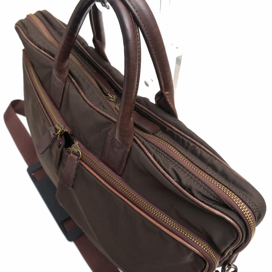 SANYO YAMACHO 三陽山長 ビジネスバッグ 薄型 2WAY ショルダー