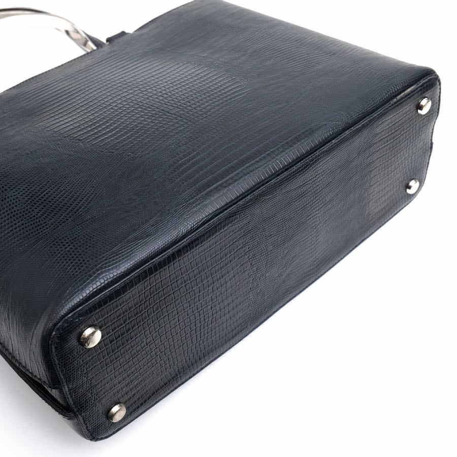 wako出品 楽天市場】WAKO ハンドバッグ 和光 牛革 クロコ型押し 【中古