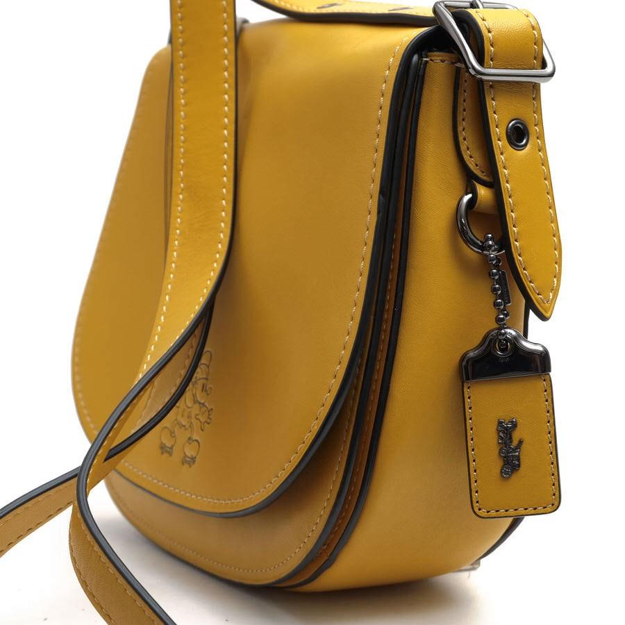 Coach コーチ ショルダーバッグ 115 Saddle Bag サドルバッグ 牛革 Disney ディズニー ミッキーマウス コラボ C99 Desir Yahoo ショッピング店 通販 Yahoo ショッピング