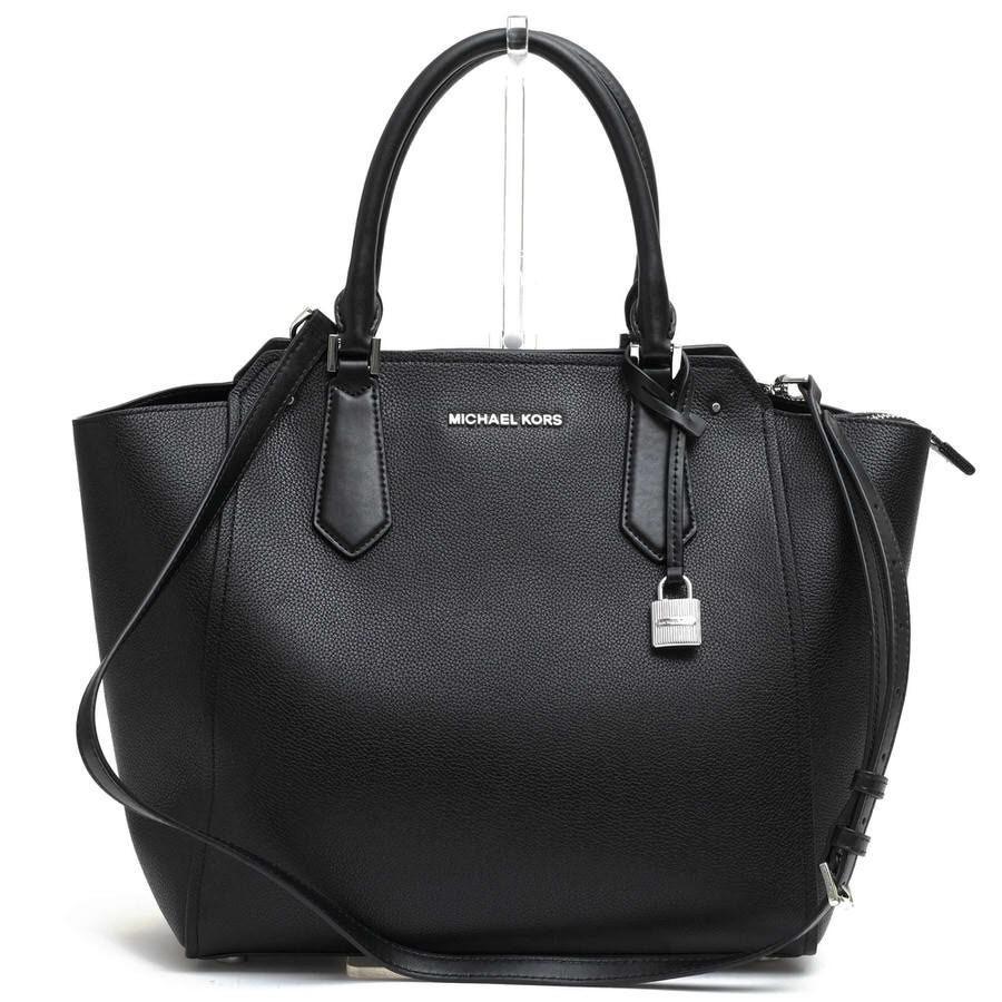 Michael michael kors top hayes pebble leather tote