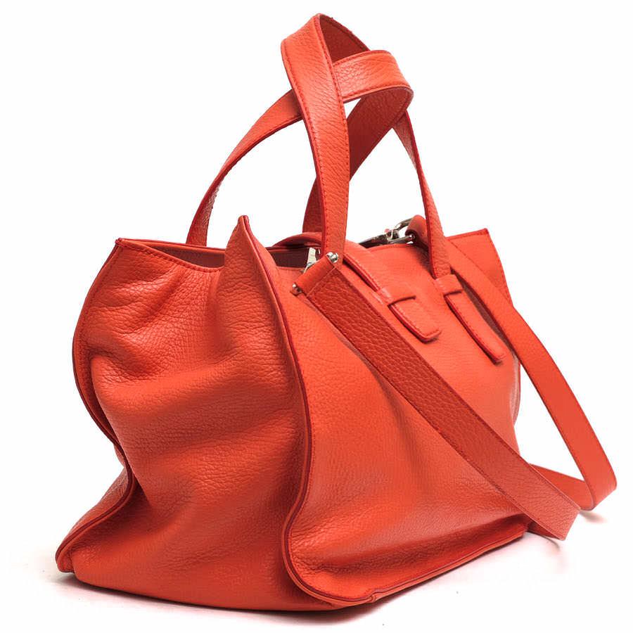 ARMANI COLLEZIONI アルマーニ コレッツォーニ ハンドバッグ 牛革 2WAY 