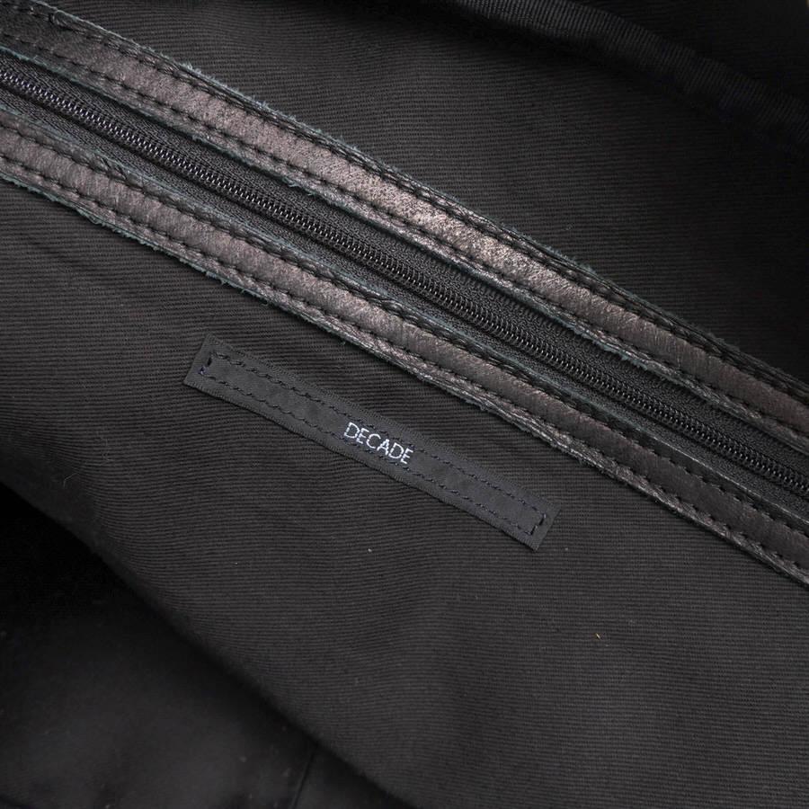 DECADE ディケード ボストンバッグ DCD00816 牛革 デュアルスレザー