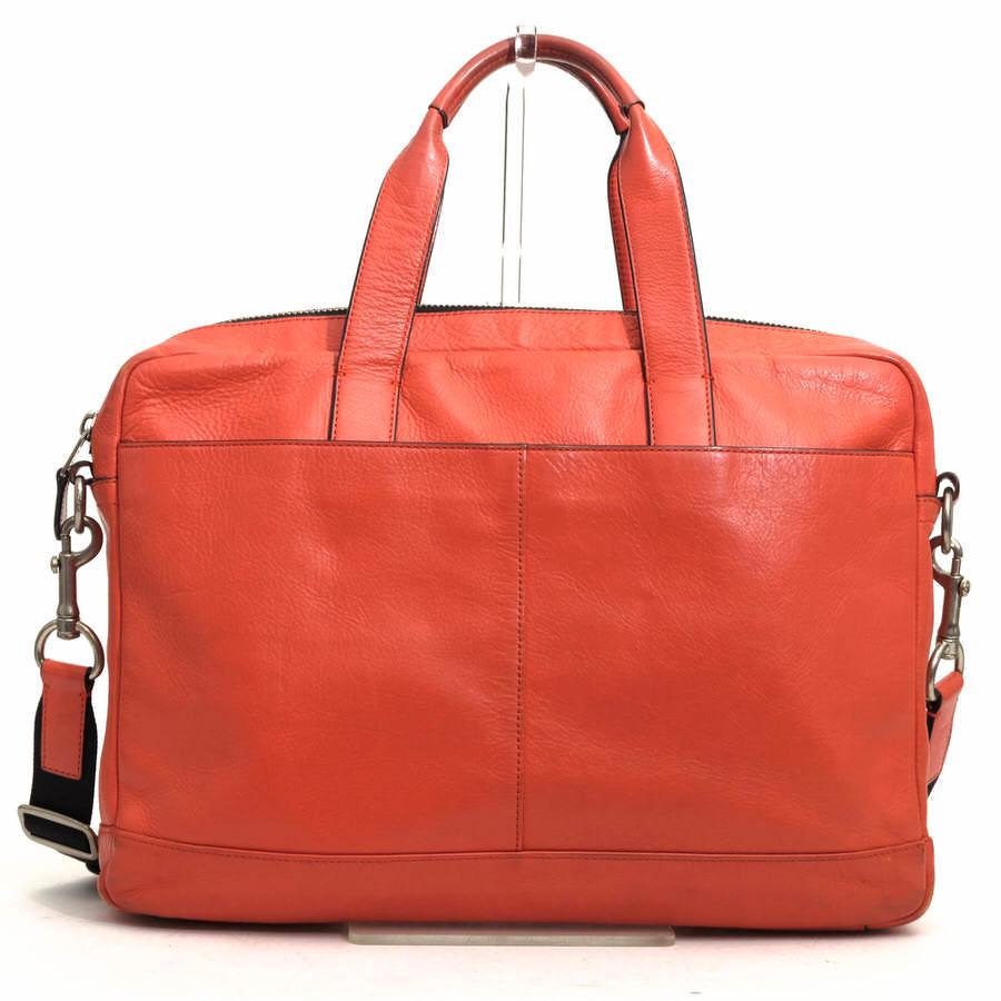 美品 coach コーチ ビジネスバッグ オールレザー　2way　ハドソン COACH コーチ ビジネスバッグ F71561 ハドソン スムースレザー