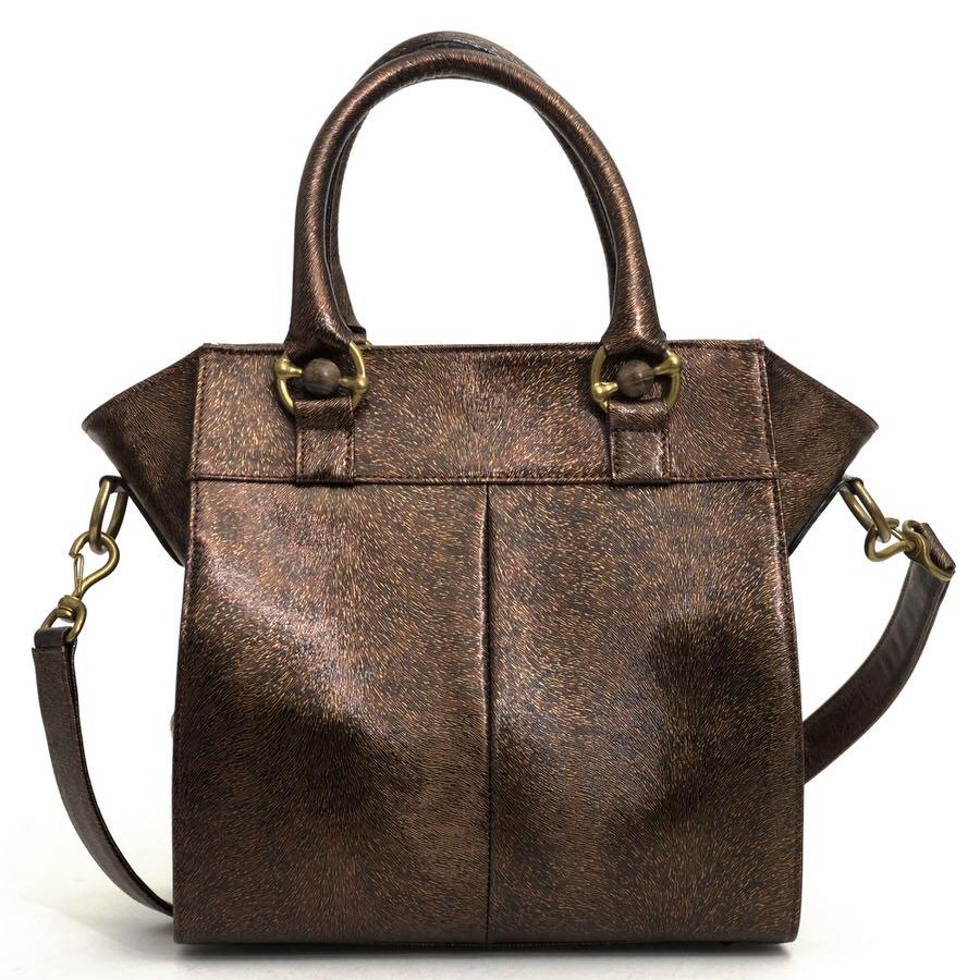 TOFF&LOAD STONE ハンドバッグ カバン レオパード 豹柄 ヒョウ 全国