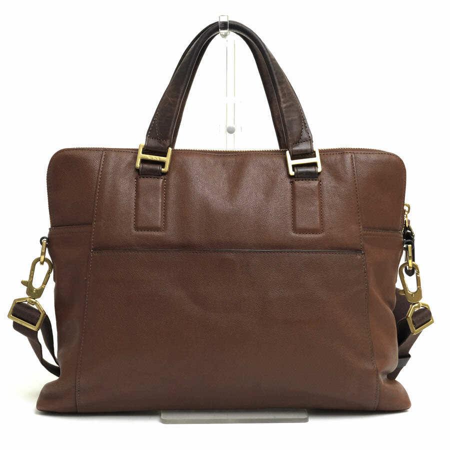 TUMI・トゥミ オールレザー 2WAY ブリーフケース 68516B （訳あり
