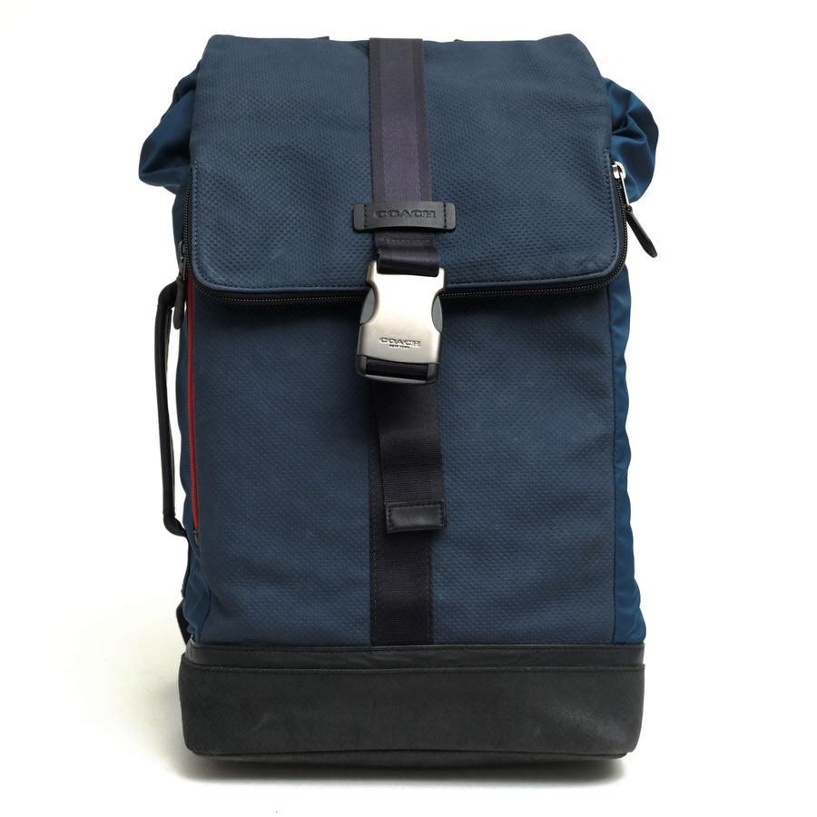美品　COACH コーチ ヴァリック　ダッフル バックパック　リュック　レザー COACH（コーチ） リュック F71536 VARICK DUFFLE BACKPACK IN LEATHER