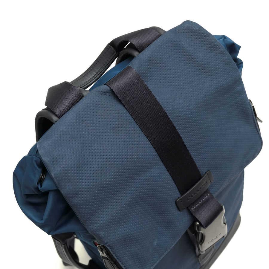 COACH（コーチ） リュック F71536 VARICK DUFFLE BACKPACK IN LEATHER