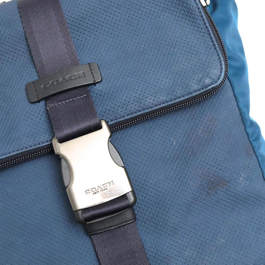 COACH（コーチ） リュック F71536 VARICK DUFFLE BACKPACK IN LEATHER