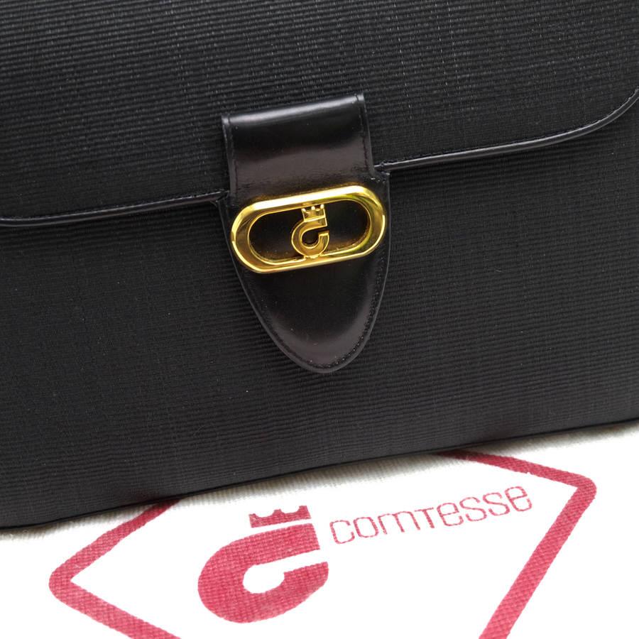 COMTESSE コンテス ハンドバッグ ホースヘア フラップ式 フォーマル 