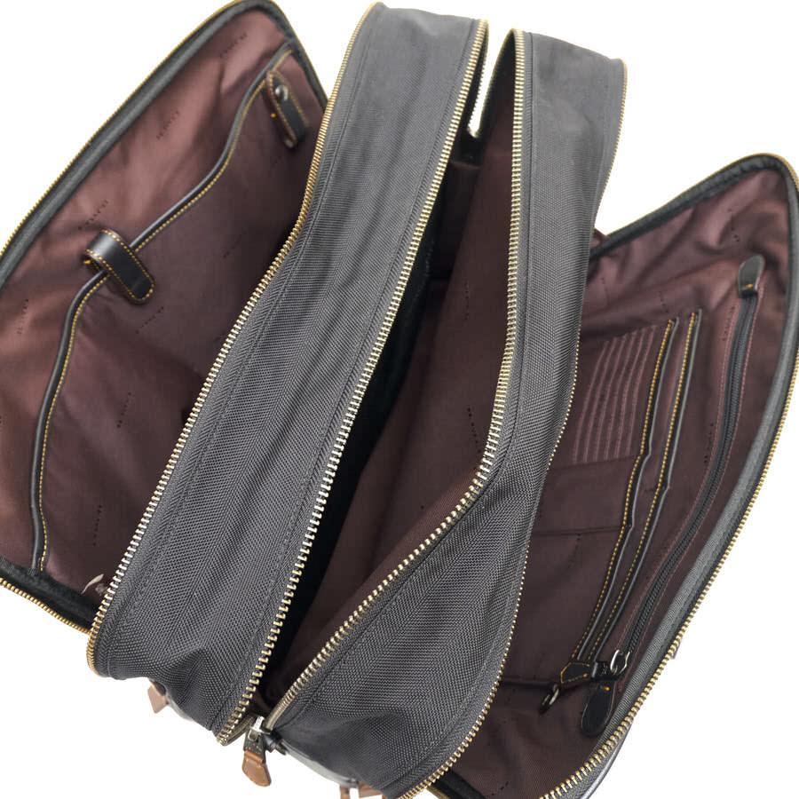○コーチ COACH コーデュラナイロン カーフレザー 牛革 ビジネスバッグ 32258 Academy Day Bag 2WAY ショルダーバッグ ノートPC収  中古 COACH（コーチ） ビジネスバッグ 32258 Academy Day Bag コーデュラ