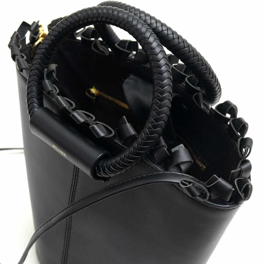 BELLMER ベルメール ハンドバッグ LODZ HANDLESTOTE 牛革 バケツ型  