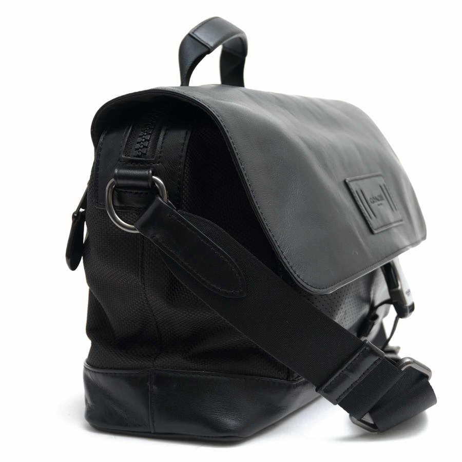 COACH F24673 テレイン バイクバッグ本革 メッセンジャーバッグ 黒 COACH F24673 テレイン バイクバッグ本革 メッセンジャーバッグ 黒