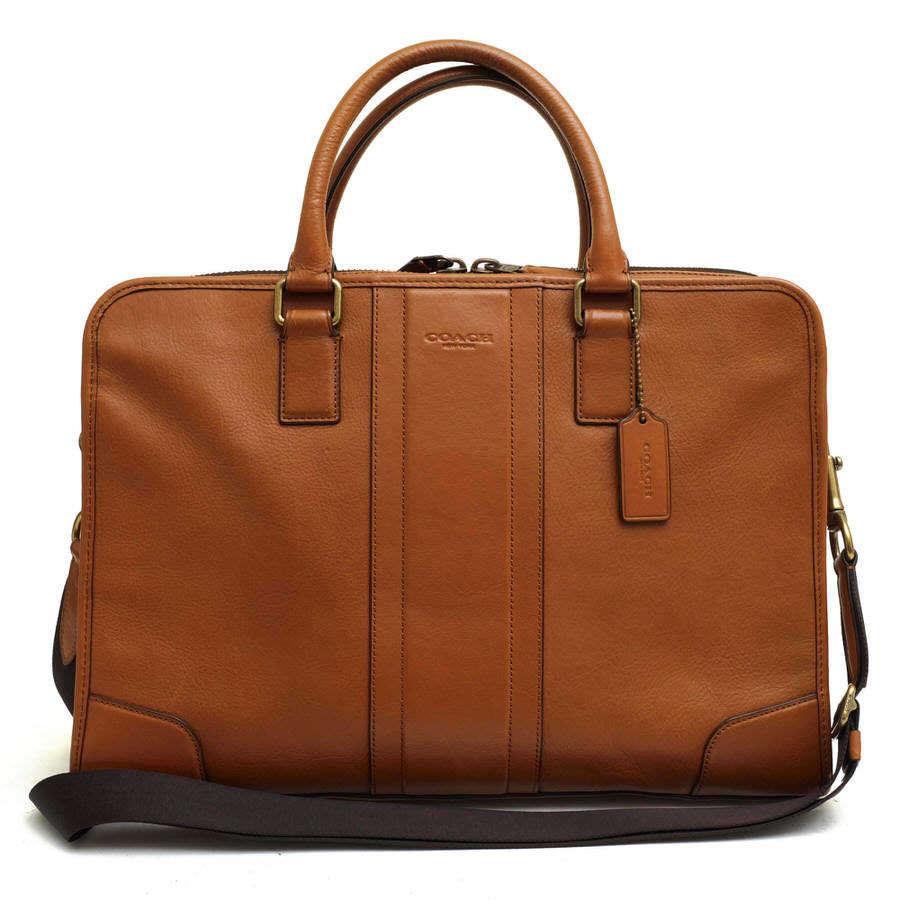 COACH コーチ ビジネスバッグ F71639 Heritage Web Bombe ヘリテージ
