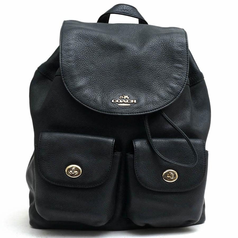買い公式店 Coach コーチ リュック F Billie Backpack In Pebble Leather ビリー バックパック ペブルドレザー 牛革 巾着型 シボ革 シュリンクレザー ヘルシ価格 Www Superavila Com
