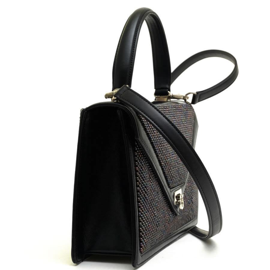 KOKYUAN 江久庵 ハンドバッグ 牛革 ハンドメイド ビーズ 2WAY  