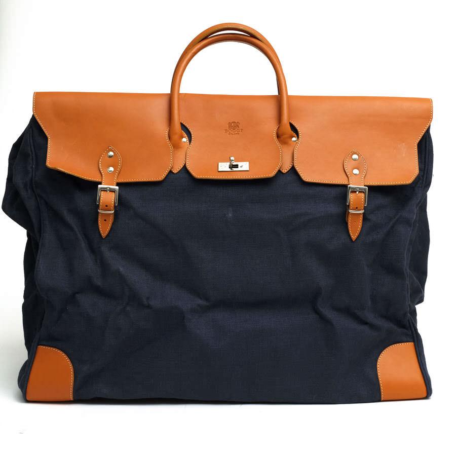 Boggi Milano ボッジ ミラノ ボストンバッグ 牛革 ウォッシュ加工 