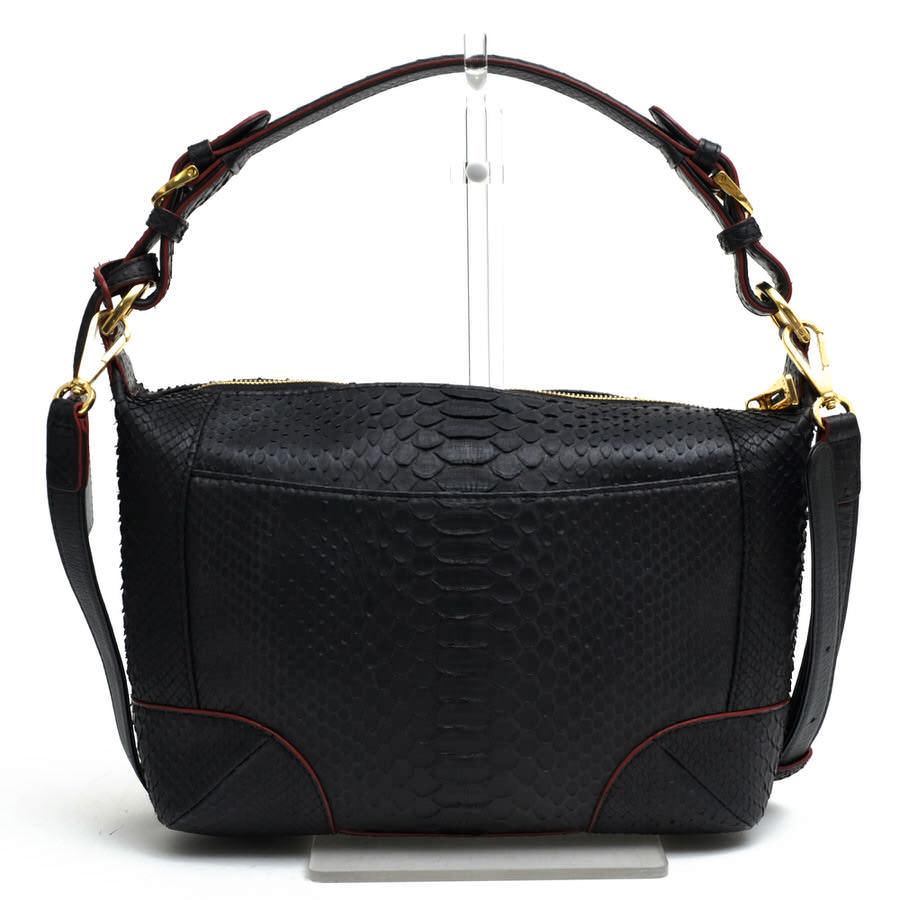 ○ココセリュックス ゴールド COCOCELUX GOLD マレーシア産 ダイヤモンドパイソン CCLゴールドマットパイソン ハンドバッグ 301AA0 中古 COCOCELUX GOLD ココセリュックス ゴールド ハンドバッグ 301AA0058