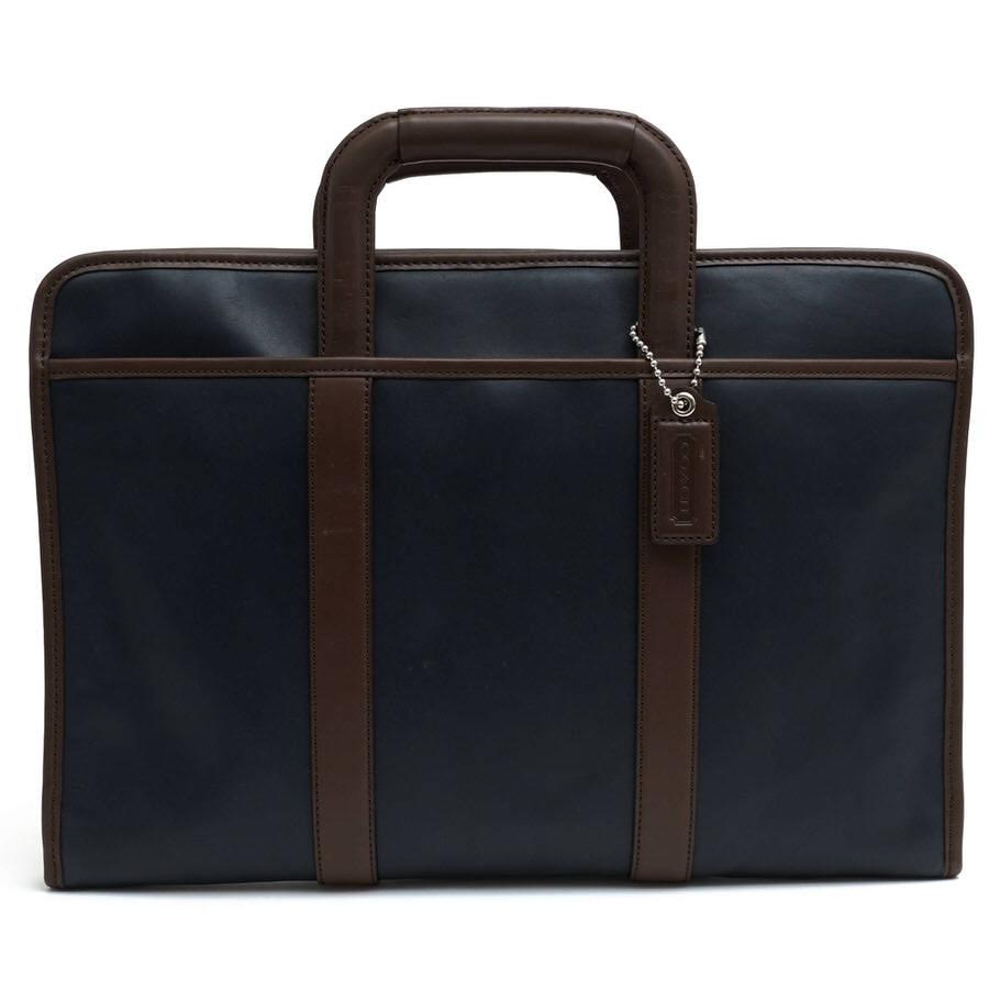 COACH コーチ ビジネスバッグ F70847 Lexington Leather Top Handle Portfolio レキシントン